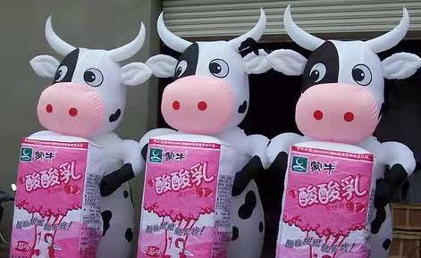 抚州牛奶厂广告气模
